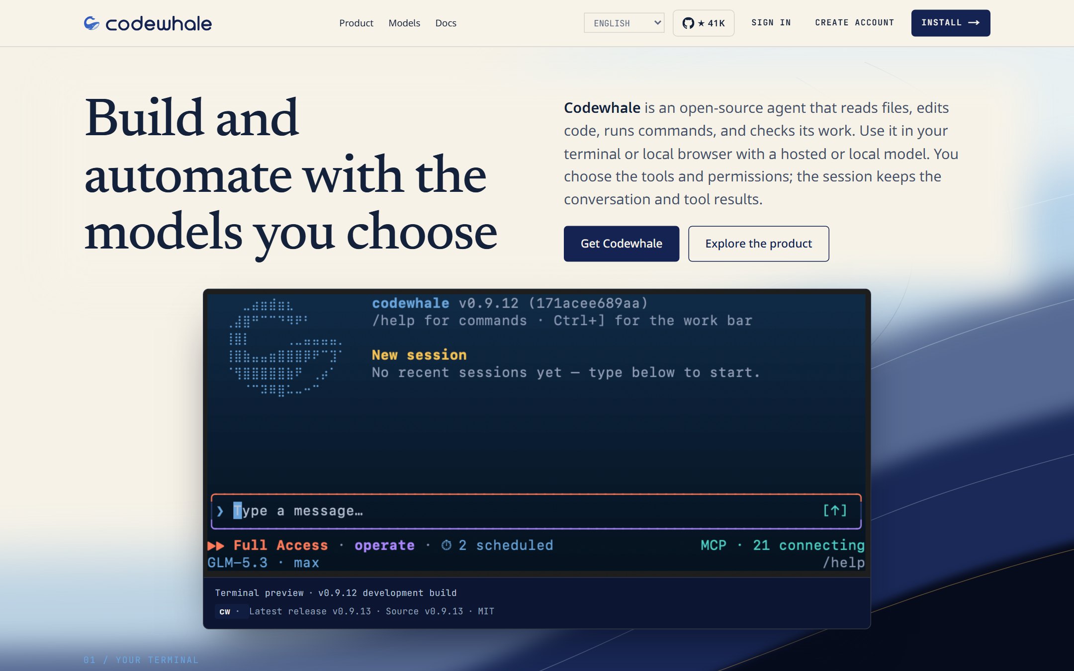 Codewhale 官方网站