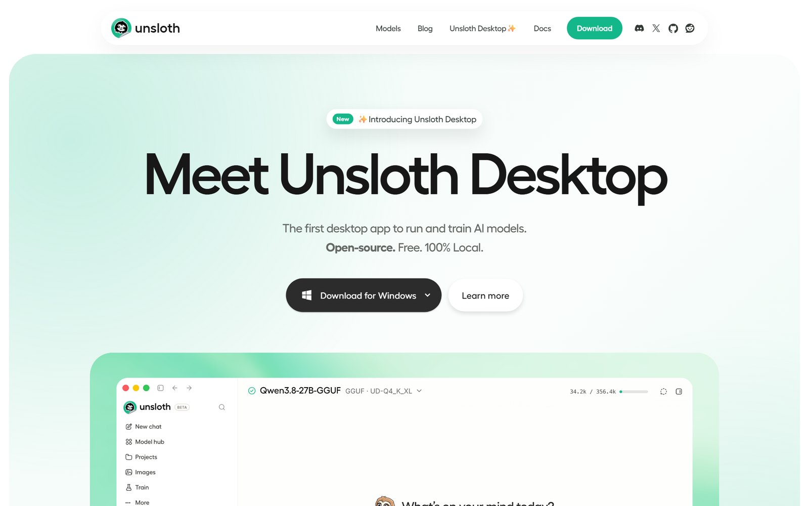 Unsloth 官方网站